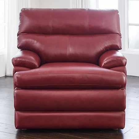 Casual Chair with Pillow Armrests