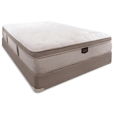 King Plush Euro Top Coil on Coil Mattress and Ever-Last™ Foundation
