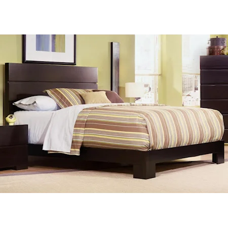 King Low Platform Bed