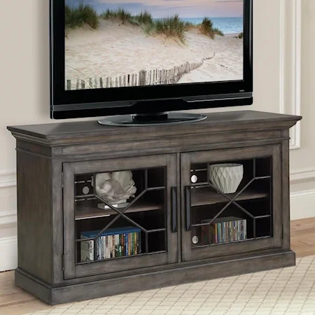 Transitional 63" TV Console