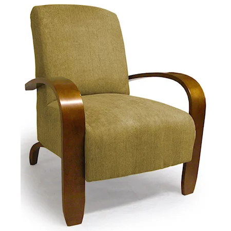 Maravu Exposed Wood Accent Chair