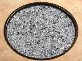 Silver Mirrored Glass