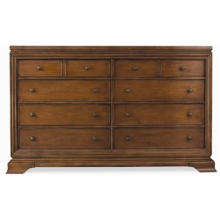 Dresser with Eight Drawers