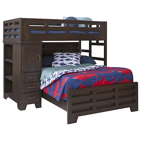 Loft Bed with Full Bed