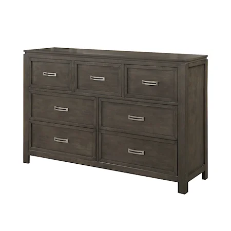 Contemporary 7-Drawer Dresser