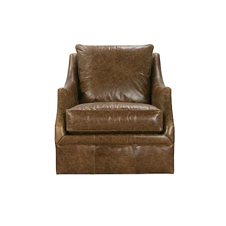 Leather 
Swivel Chair