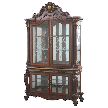 Traditional Curio Cabinet