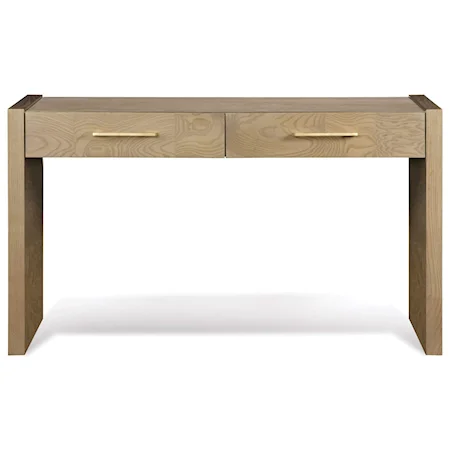 Contemporary Desk with Two Drawers