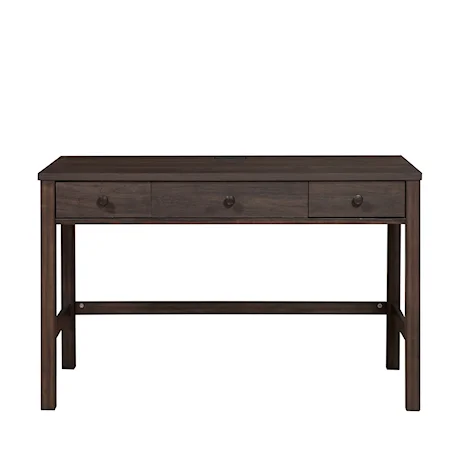 3-Drawer Desk with USB Port