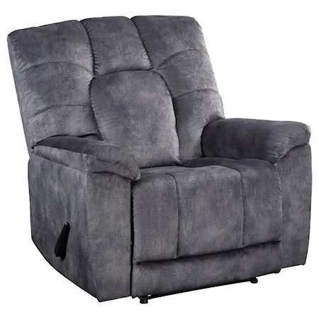 Casual Tufted Recliner