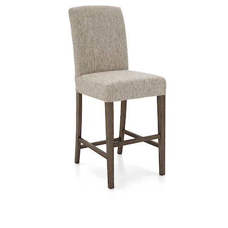 Casual 30" Upholstered Bar Stool