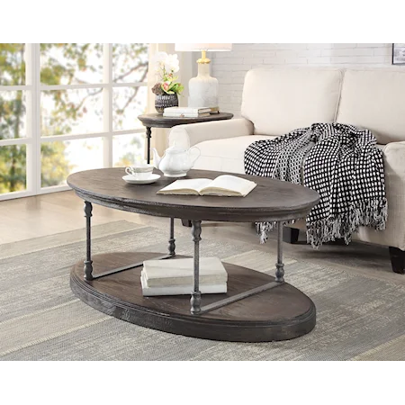 Corbin Oval Cocktail Table