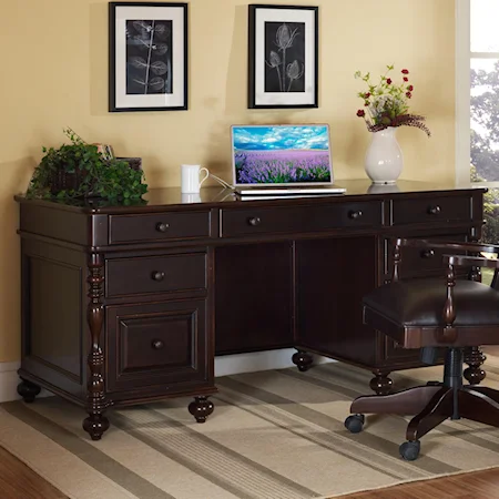 Barton Park 66" Executive Desk