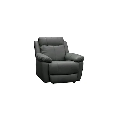 Casual Power Recliner with Power Headrest