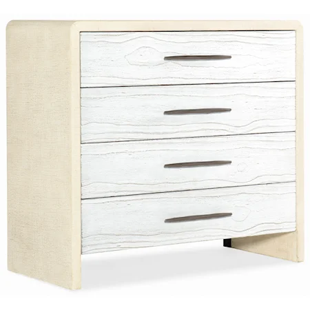 Contemporary Bachelor Chest with Self-Closing Drawers