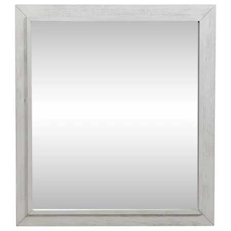 Contemporary Mirror With Touch Lighting