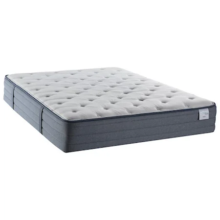 Twin 13" Plush Pocketed Coil Mattress and  Low Profile Wireless Multi Function Adjustable Base