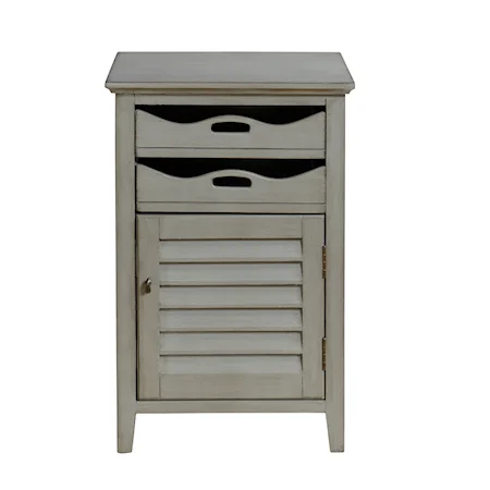 One Door Two Drawer Cabinet