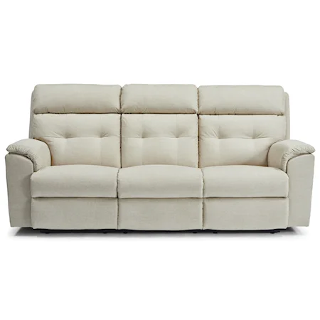 Reclining Sofa with Tufted Back