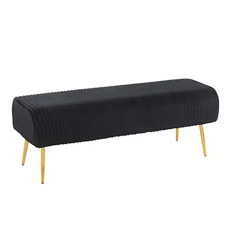 Marla Pleated Bench