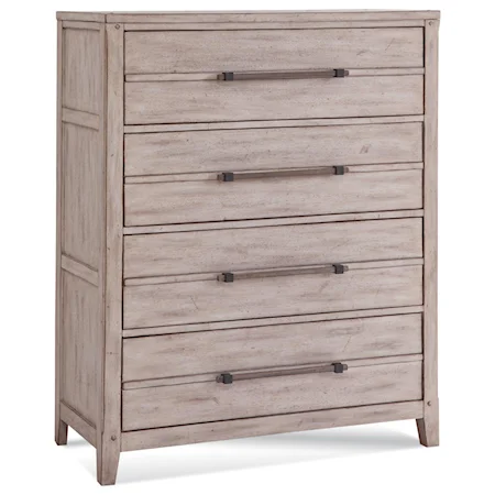 Contemporary 4-Drawer Chest