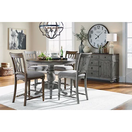 Counter Height Dining Room Group