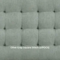 Olive Gray Square Stitch