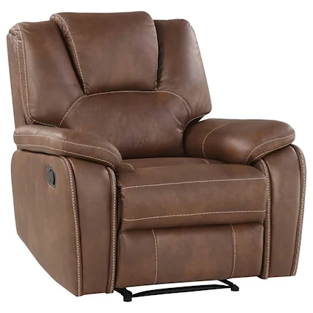 Manual Motion Chair with Padded Headrest