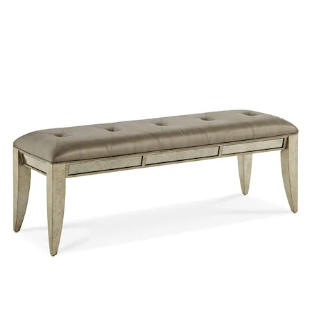 Accent Bench w/ Tufted Seat
