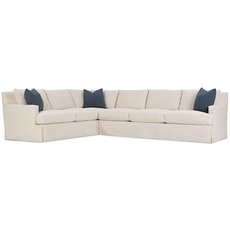 2-Piece Slipcover Sectional Sofa