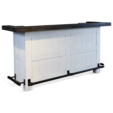 Farmhouse Two-Tone Bar