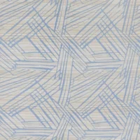 Blue/Aqua Geometric Fabric