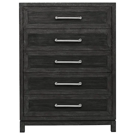 Contemporary 5-Drawer Chest