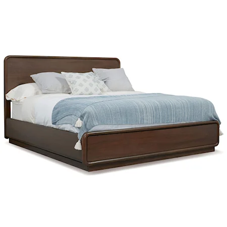 Modern Queen Panel Bed