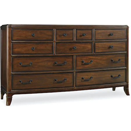 11 Drawer Dresser with Jewelry Tray Insert