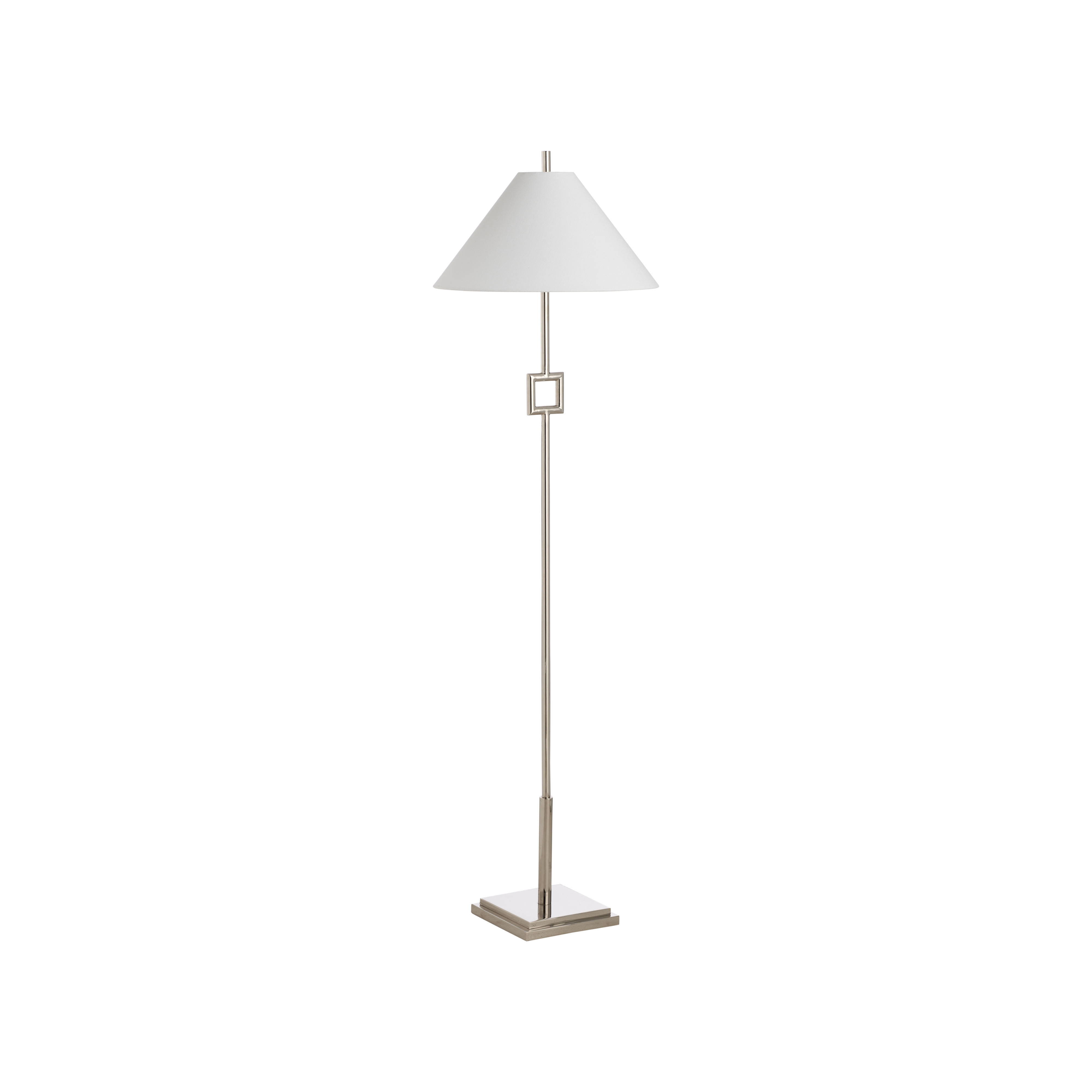 Overhill Floor Lamp - Polished Nickel