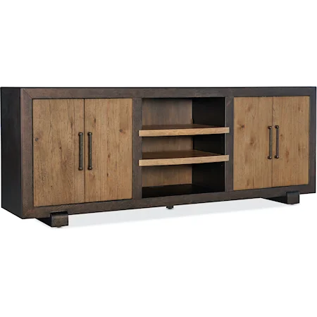 Casual 6-Drawer Entertainment Console