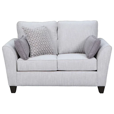 Transitional Loveseat