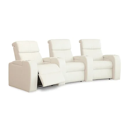 Flicks 3-Seat Curved Theater Seating