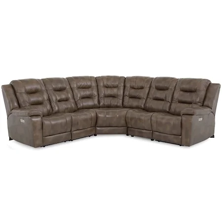 Leighton 5-Piece Power Reclining Sectional

