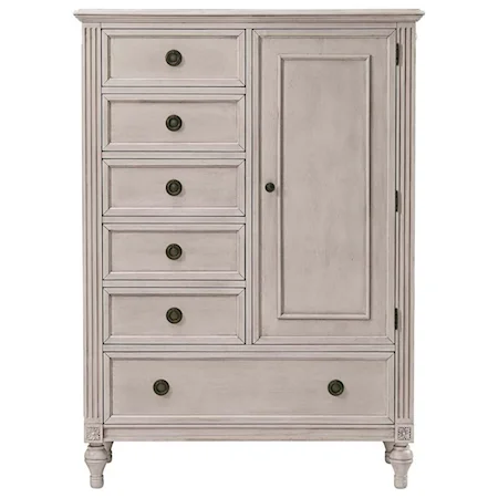 Traditional Chifferobe with Soft Close Drawers