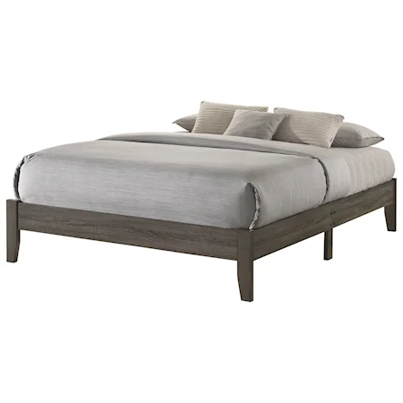 Contemporary Full Platform Bed