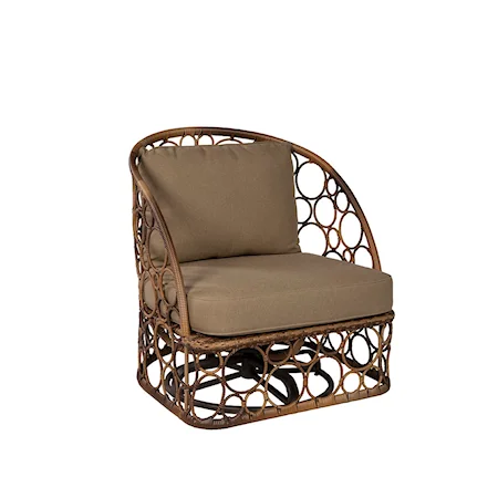 Oakley Outdoor Swivel Chair