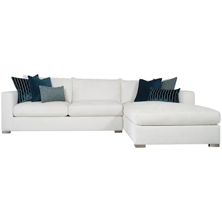 Contemporary 2-Piece Sectional