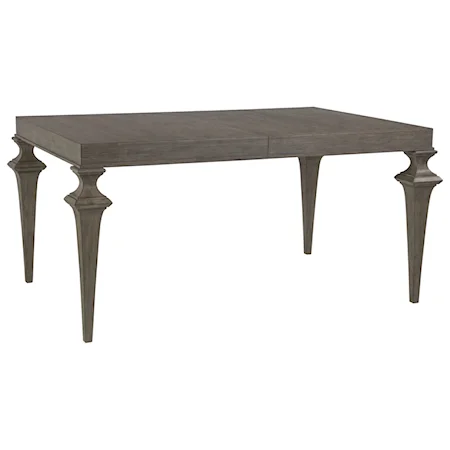 Brussels Rectangular Dining Table with Removable Leaf