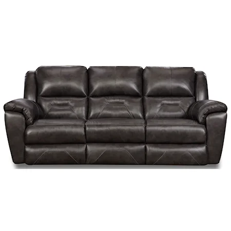 Reclining Sofa with 2 Seats that Recline and Power Headrests