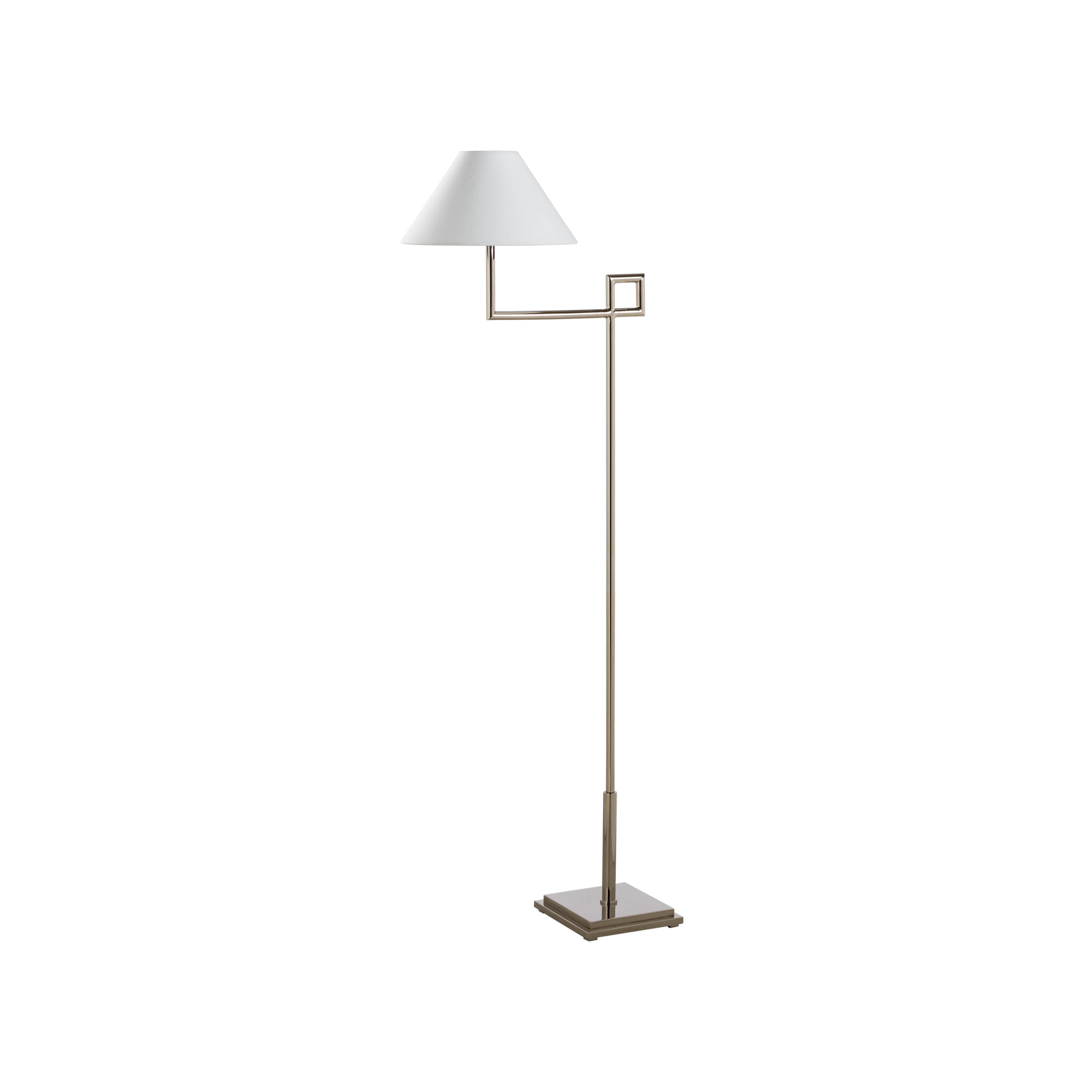 St. Dunstan Floor Lamp - Polished Nickel