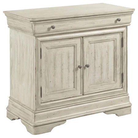 Wexford 2-Door Bachelor's Chest with 1 Drawer and Night Light