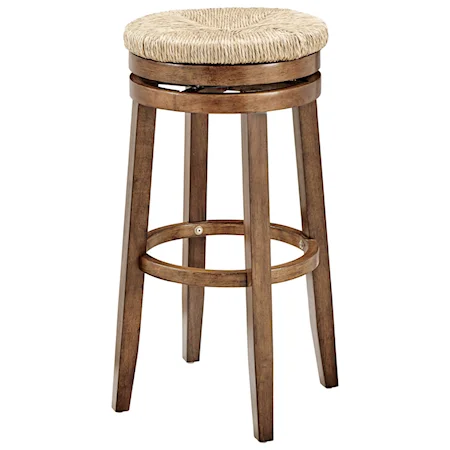 Tropical Barstool in Walnut