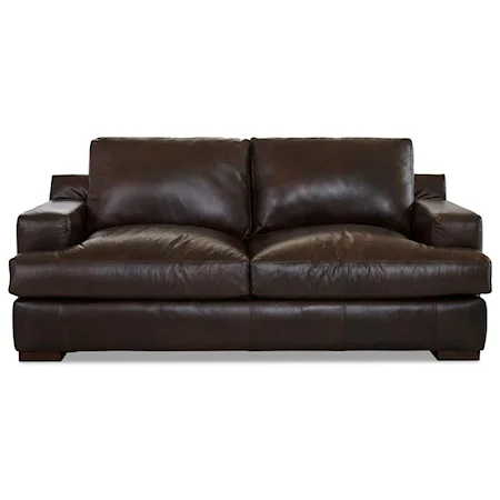 Contemporary Extra Large Loveseat